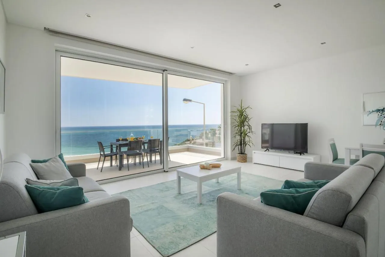 5 Beach View Apartment In Porto De Mos 150 Metres From The Beach! Lagos