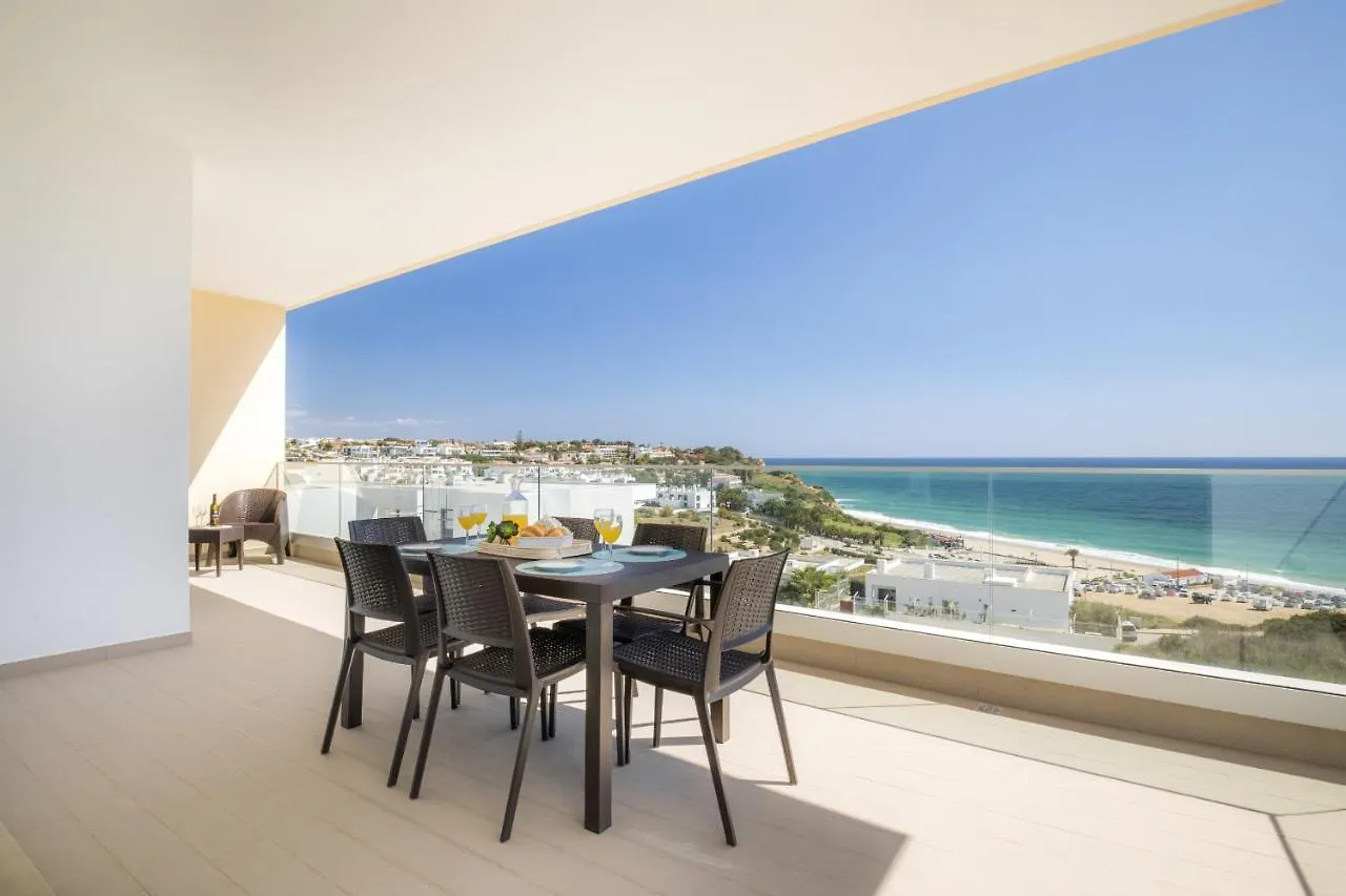 5 Beach View Apartment In Porto De Mos 150 Metres From The Beach! Lagos Portugal
